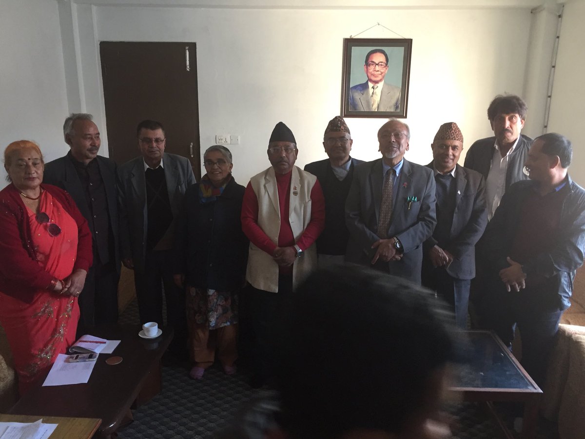 drbishnuhnepal's tweet photo. #TIMEforSOCIALISM: gave 9-point-suggestions to the #TulsliLalAmatyaMemorialFoundation/#TLAMF -executives -as the member of the #AdvisoryCouncil in its meeting -at the foundation building -in #Balkumari/#Lalitpur/#Nepal recently-was happy that it has progressed..@#Himalayas@#UNSG https://t.co/soG6WfUAVV