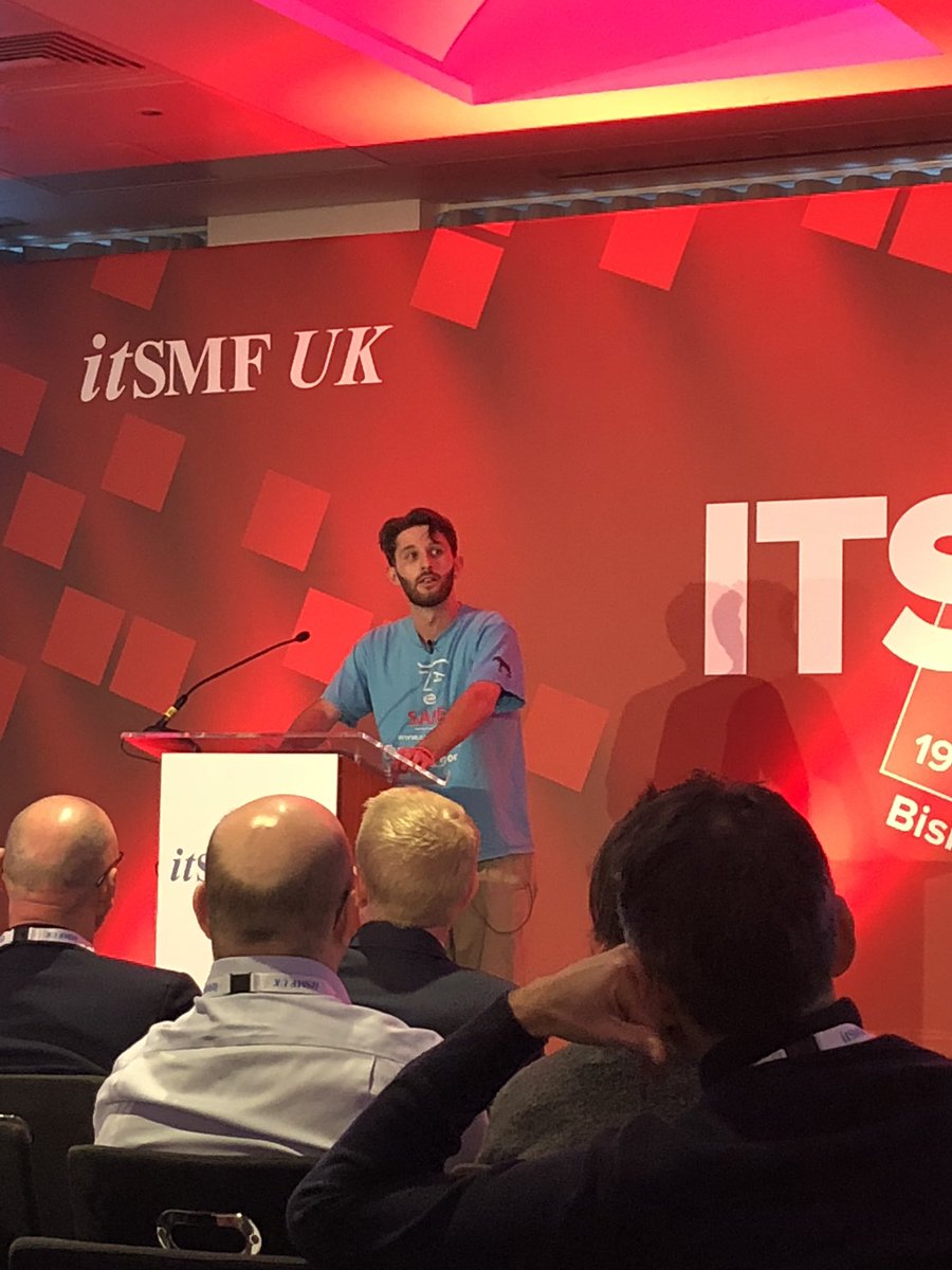 simonejomoore's tweet photo. Staying SANE at #ITSM18. Hugely important issue as keynote. Changing the way we talk about mental health #keepitfit https://t.co/ppoWSap3Lt