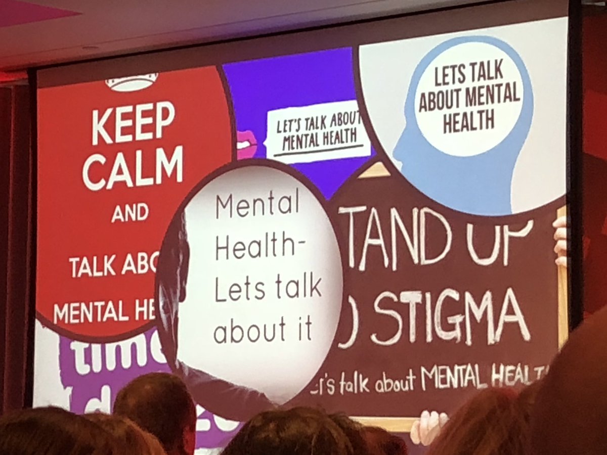 simonejomoore's tweet photo. Staying SANE at #ITSM18. Hugely important issue as keynote. Changing the way we talk about mental health #keepitfit https://t.co/ppoWSap3Lt