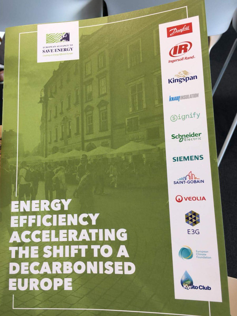 SaintGobainES's tweet photo. #SaintGobain, miembro de la @EUASE y del @crecverde, participa en la jornada '#Energy transition opportunities for the Spanish and European economies' https://t.co/5nPN0E6jMF