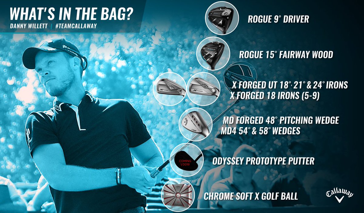 The #WITB of the <a href="/DPWTC/">DP World Tour Championship</a> Champion <a href="/Danny_Willett/">Danny Willett</a> 

#TeamCallaway #RogueDriver #ChromeSoftX #1PutterInGolf