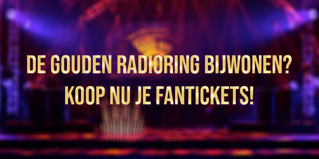 Gouden RadioRing tweet media
