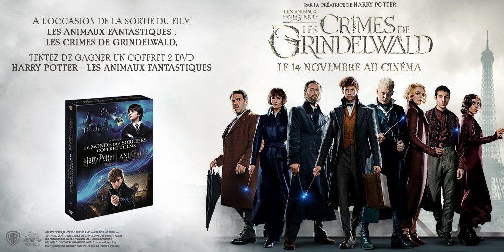 Wootbox On Twitter Concours Nous Avons 10 Coffrets Dvd Le Monde Des Sorciers Harry Potter A L Ecole Des Sorciers Et Les Animaux Fantastiques A Vous Faire Gagner Pour Noel