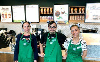 Thank you to <a href="/Starbucks/">Starbucks</a> stores across the UK who have been wearing cow print and decorating coffee cups to support coffee farming communities in Rwanda. A special thank you to this amazing bunch from 23.5 Degrees!  #CoffeeAndCows #YouMadeItHappen