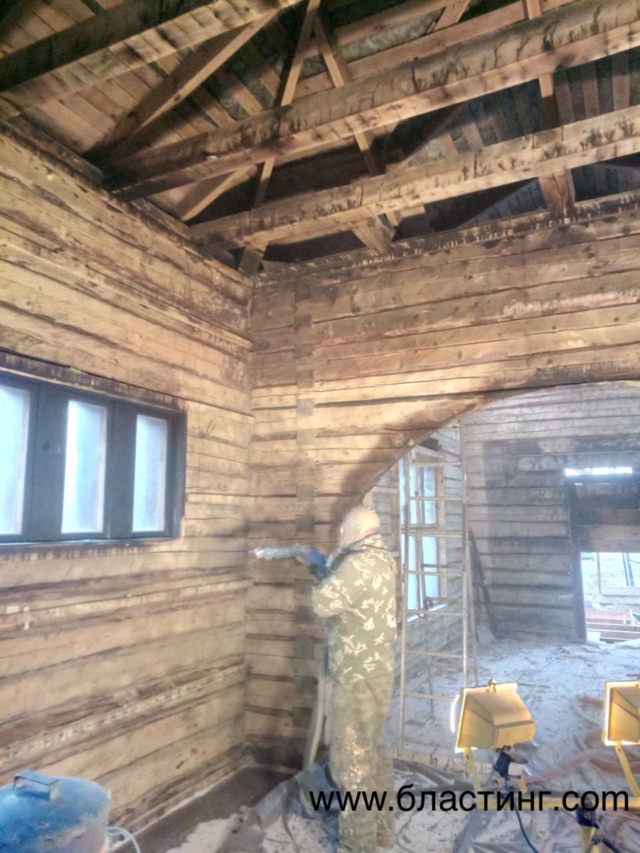 blastspb's tweet image. Наша команда провела работы по #Бластинг #Очистке #blasting Храма часовни Святой царицы Тамары в Красном Селе. #пожар #Реставрация #Клининг