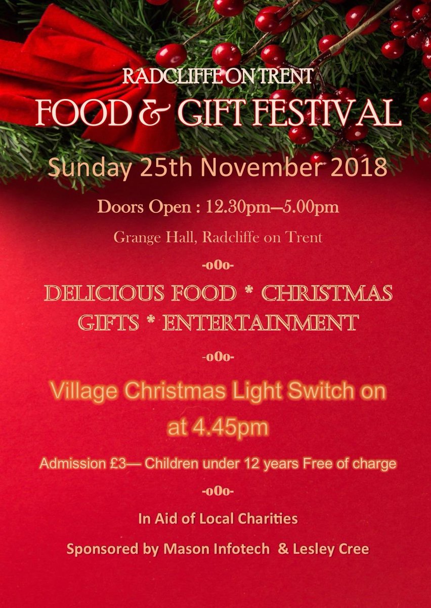 RadcliffeFood&Gift (@rotfoodfair) on Twitter photo 