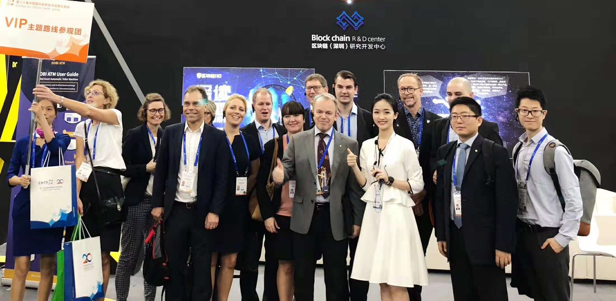 AtmDobi's tweet image. #DOBIATM  Government officials visited @atmdobi  during  2018 China Hi-Tech Fair. Secretary of Shenzhen Committee for Discipline Inspection, President of the Russian Federation Tatarstan, Swedish diplomat team and other well-known IT Giants also presented. #fintech #Blockchain