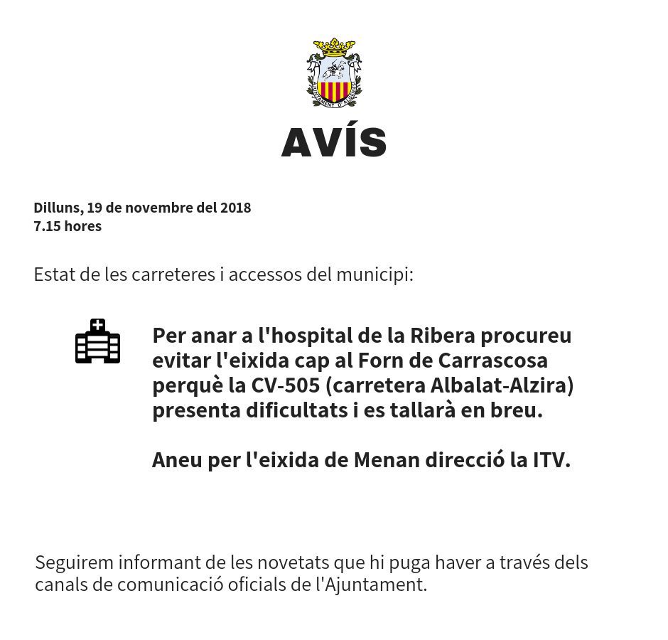Ajuntament Algemesí tweet media