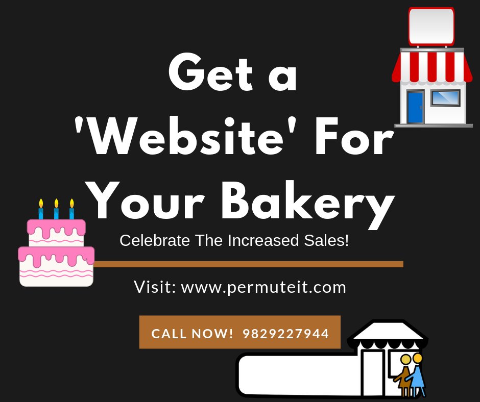 permuteit's tweet image. Want to start your online bakery business? Contact Us permuteit.com/contact-us.php to get a stunning bakery website and start selling your products online
#bakery #website #webdesign #bakerywebsite #foodwebsite #foodblogger #permuteit #WebDesigner #onlinebusiness #bakeryshop