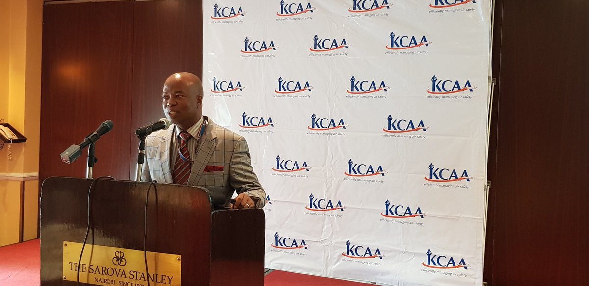We're at the <a href="/SarovaStanley/">Sarova Stanley</a> this morning ahead of a very important announcement from KCAA. 

Salim Bakari (<a href="/Mabavu2003/">Ali Bakari Salim</a>) Chief  Corporate Communications Officer gets the event underway.

#ICAN2018Kenya