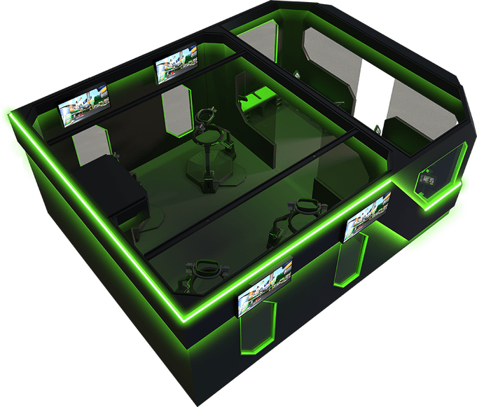GProfonda's tweet photo. #esports: #Virtuix and #Funovation introduce Omniverse VR Arena https://t.co/uwflj2hyd6 via @mondivirtuali #VR #tech #geeks https://t.co/ompUr3smzW