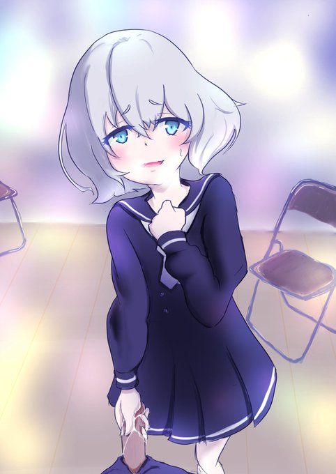 [R-18] チェキはNG、握手もNG、でも… #手コキ #ゾンビランドサガ #紺野純子  