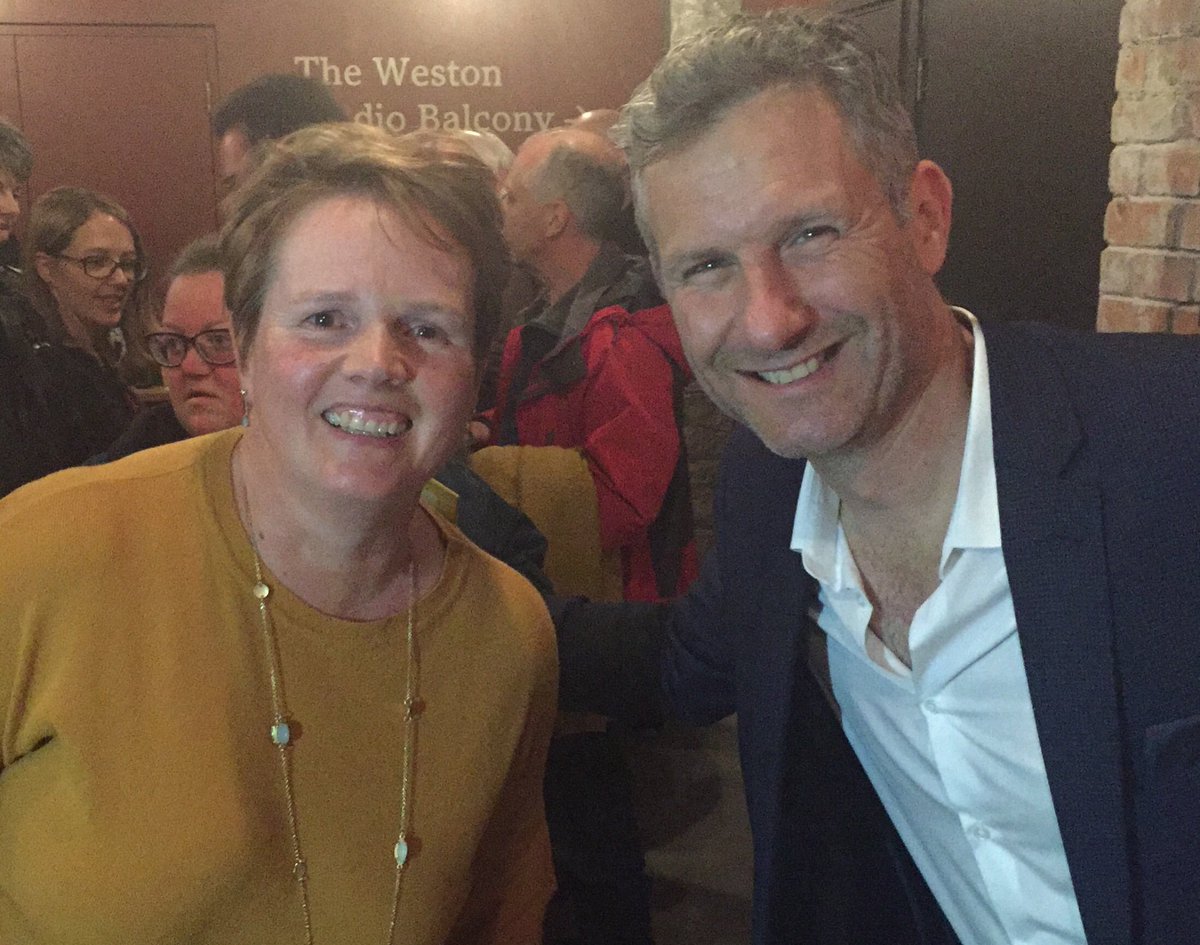 lbsemple's tweet photo. @adamhillscomedy Loved the show in Bristol last night and weren’t expecting a book tour but we’ve been keen to see you on tour as avid fans of The Last Leg. Even got to meet you in person afterwards. First in queue so hubbie could drive to Heathrow afterwards. https://t.co/Oc3qsGEFP6