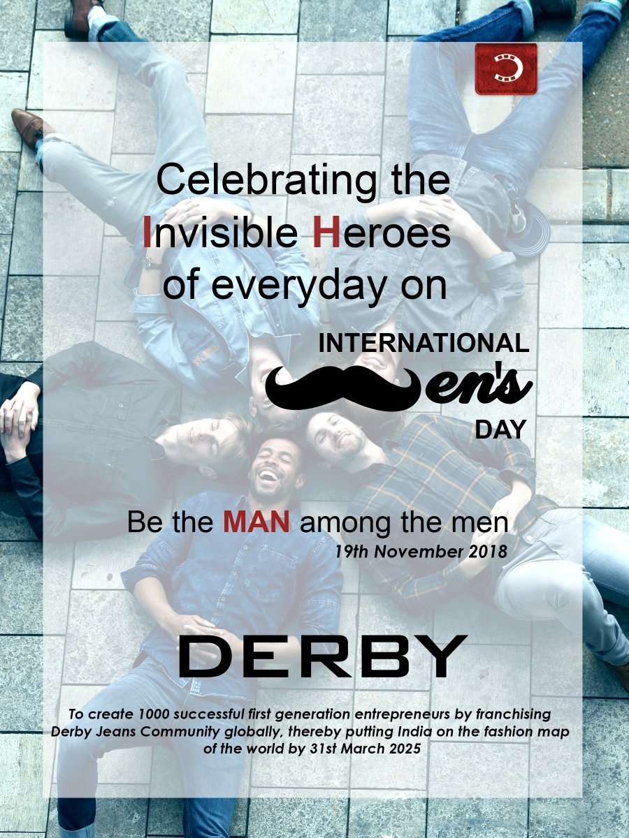 derbymen's tweet photo. Be The Man Among The Men.
#happyinternationalmensday 
#derbyjeanscommunity
#rebelinme https://t.co/vkknlaeSHg