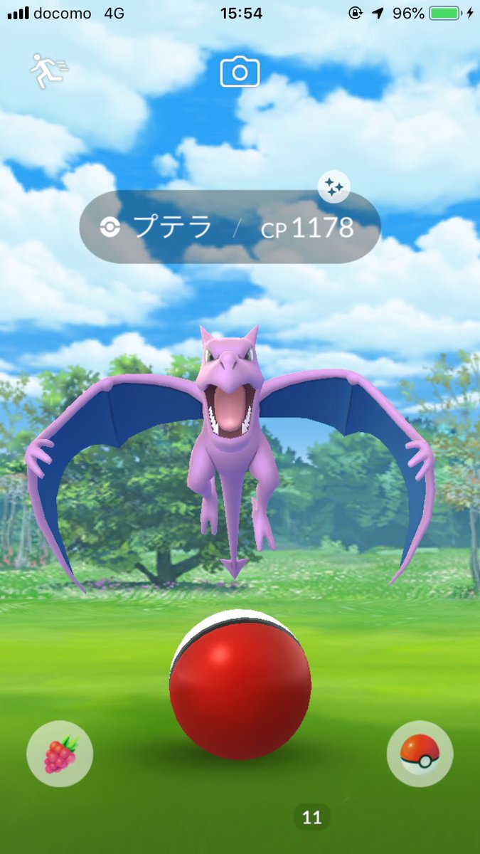 Team ちー ポケモンgo 自宅でヒマしてます 色違いコイル探しに三ツ池公園へ たまたま拾ったタスクけらプテラ出てめっちゃ嬉しい ありがとう