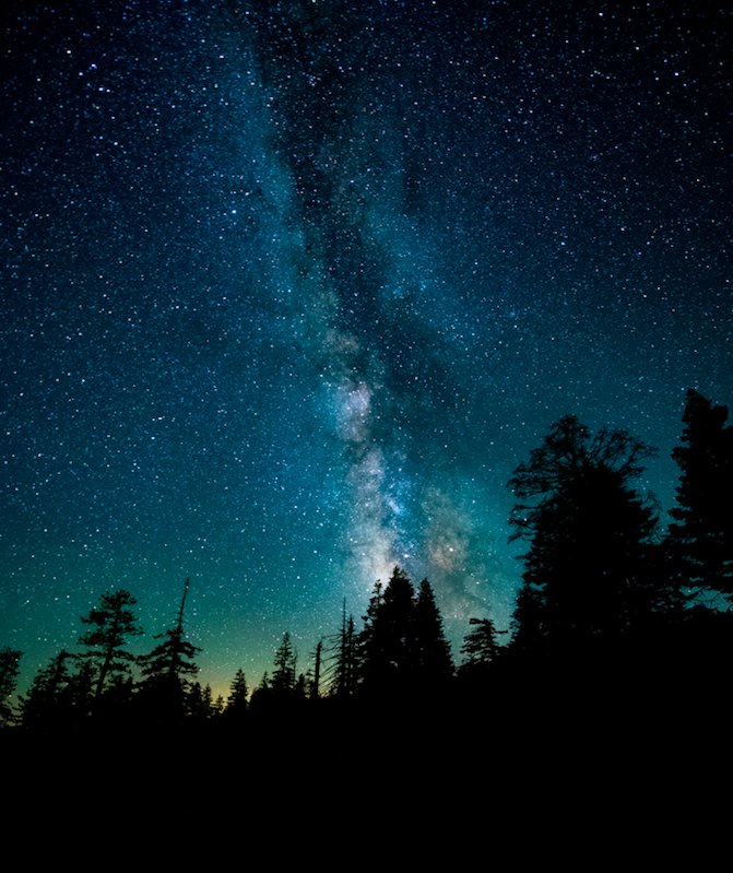 Word of the day: "Sternenzelt" - literally "star-tent"; an expanse of star-filled sky stretched out above an observer; the celestial canopy in all its sheltering, shattering extent (German).