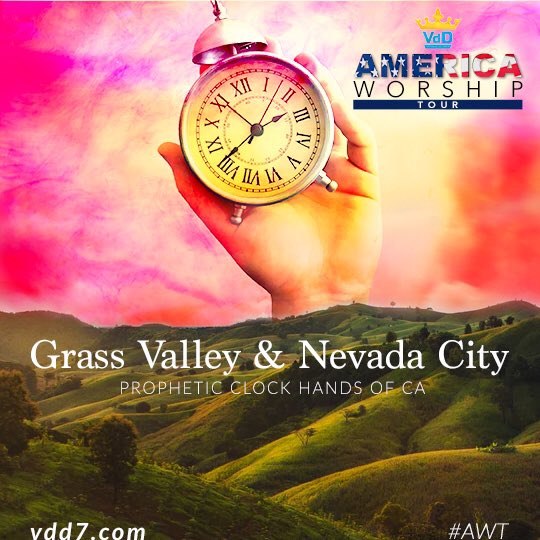 VdD7Global's tweet photo. Read about Grass Valley and Nevada City Prophetic Clock Hands of California... https://t.co/OrQ1Bbe9S9 πΊπΈ
β’
#grassvalley #usa #awt #vdd7 #pray #california #nevadacity #interceding #mightymenofdavid #propheticmapping https://t.co/5vMB8AQgyZ