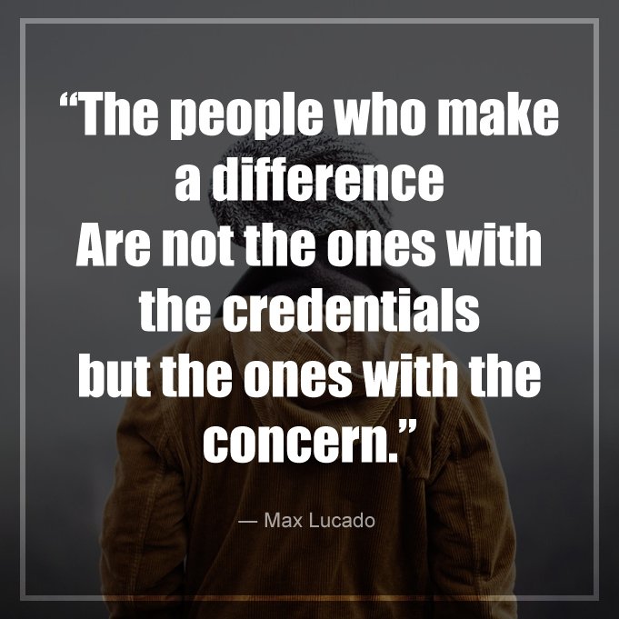 MagicJay_'s tweet image. “The people who make a difference
Are not the ones with the credentials 
but the ones with the concern.” 
― Max Lucado 
#magician