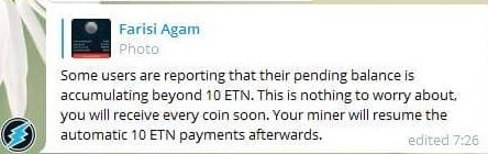 MFlowRock's tweet photo. If you #Mining #Balance at #Electroneum app #ETN is over 10 $ETN Do not panic ☝️ because it is nothing bad! The miner only entered #accumulative mode to prevent #overload of #ETN blockchain.
You will receive exact amount of $ETN once it is again safe to distribute
#crypto #BTC https://t.co/zWdETY3S5y