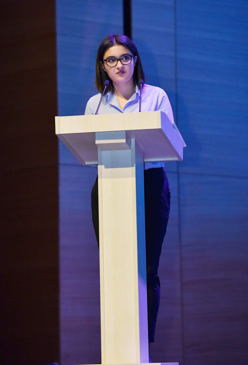 mun_azerbaijan's tweet photo. Our fellow MUNers Zarifa Zulfugarova, Elmir Mukhtarov and Sevinj Huseynova have contributed to the work of VIII Azerbaijani Youth Forum held on 16th November 2018, as moderators and panelist.
#MunAzerbaijan #MunAze #MunMatters #MUNification #StepIntoTheShoesOfADiplomat https://t.co/UVjtZFAe7I