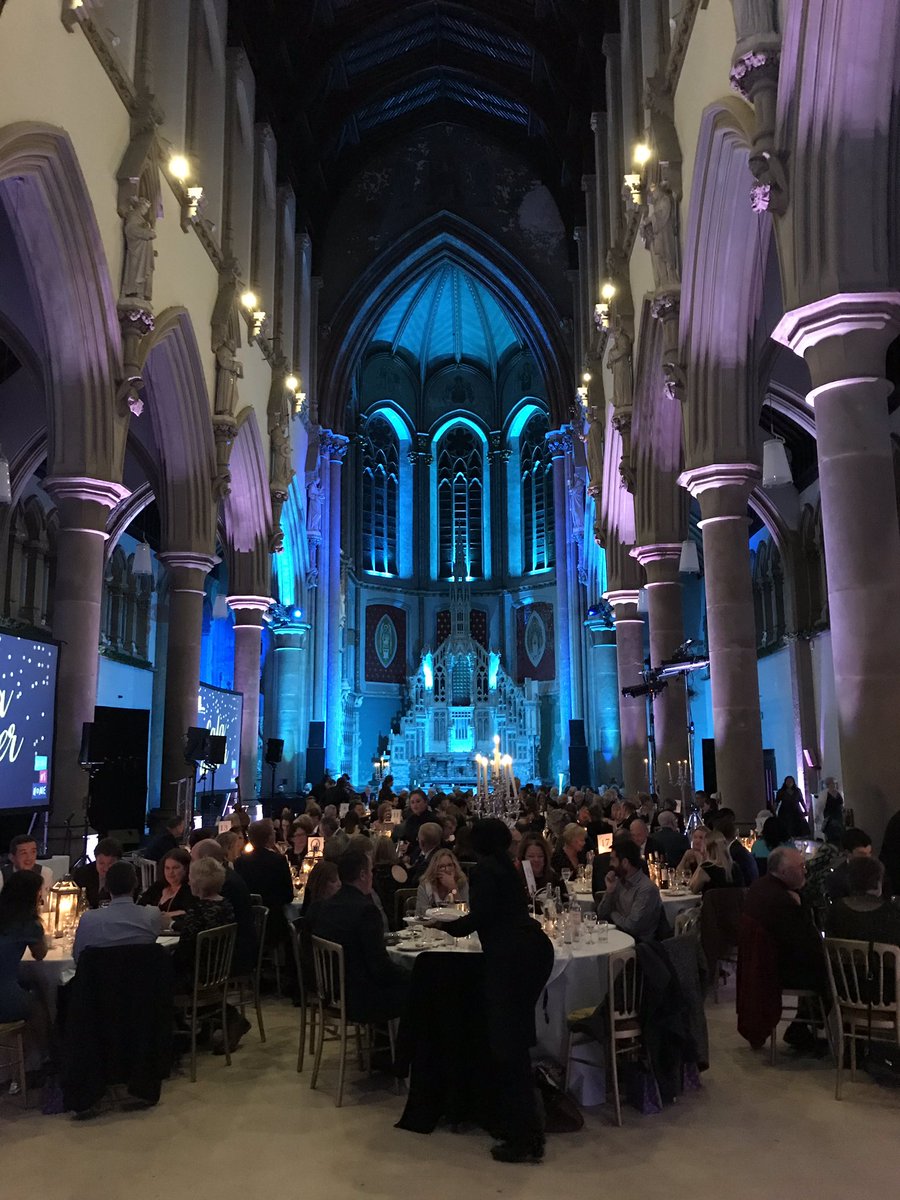 Great night @GortonMonastery for @oasisgorton charity gala dinner with @roger_hannah. lots of money raised for this worthwhile cause & some remarkable stories.