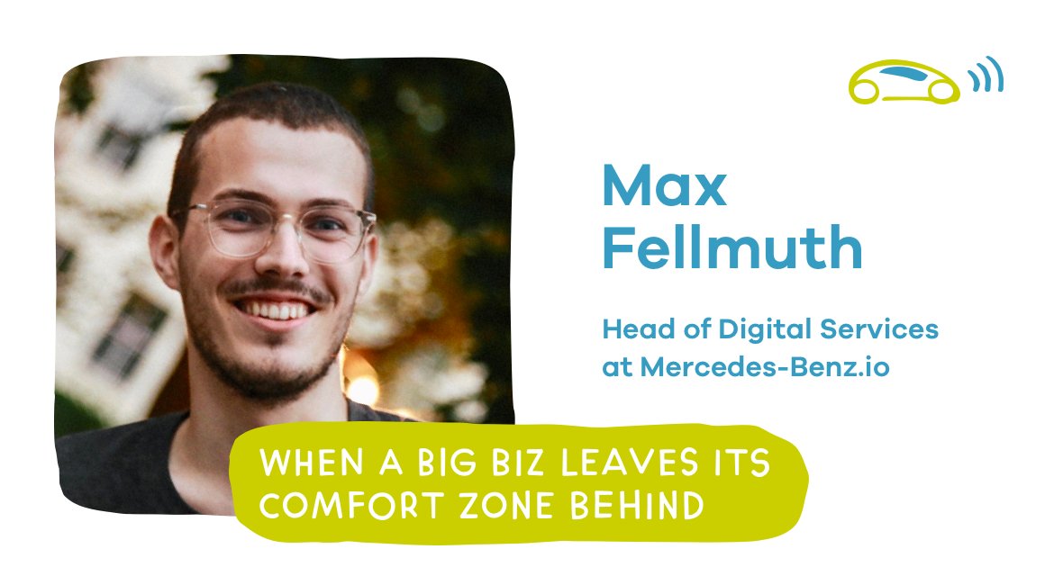 GoodpatchGlobal's tweet photo. Join the #ProductCrunch ride and come listen to @maxfell from @mercedesbenzio talk about what happens when a big biz leaves its #comfortzone behind: https://t.co/uZ6ysMqfIY #mobility #automotive https://t.co/kjtXZaMgyb