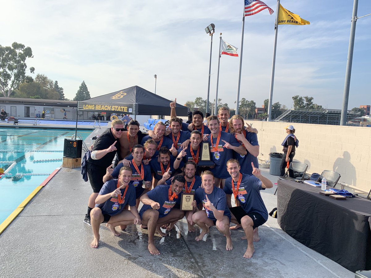 .@LBSUWaterPolo to host 1st Round of @NCAA Tournament vs @SagehensPolo this Saturday at 7pm!  Call 562-985-4949 for ticket info! #GoBeach