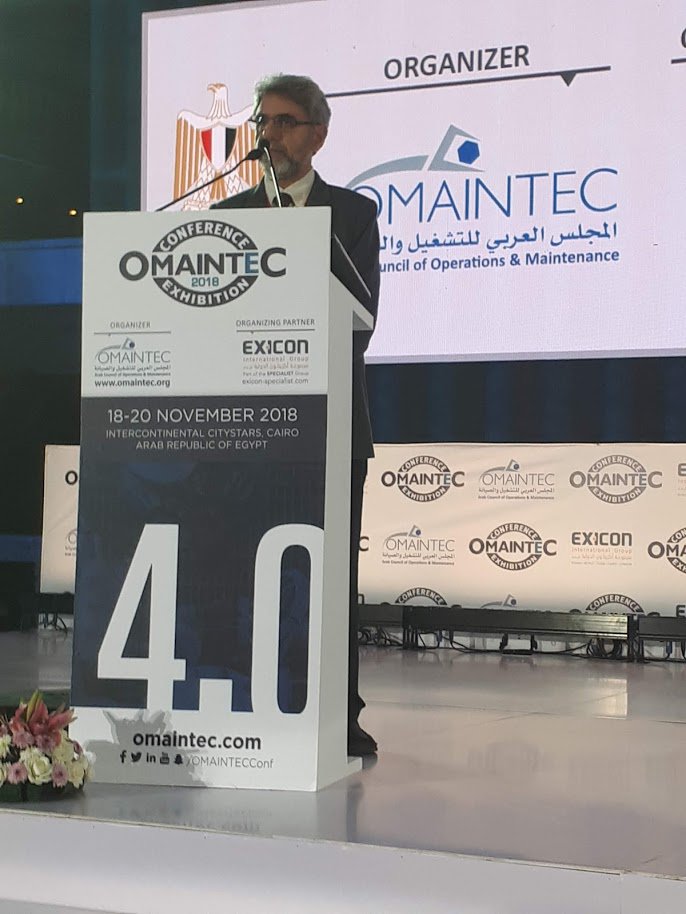 EngAtlantis's tweet photo. Giannis Manopoulos is presenting a Greek "journey" from reactive to proactive maintenance #Maintenance #Engineers #omaintec #omaintec2018 #Egypt #Cairo https://t.co/XBiQ7ijxok https://t.co/4BfyVv8yPY