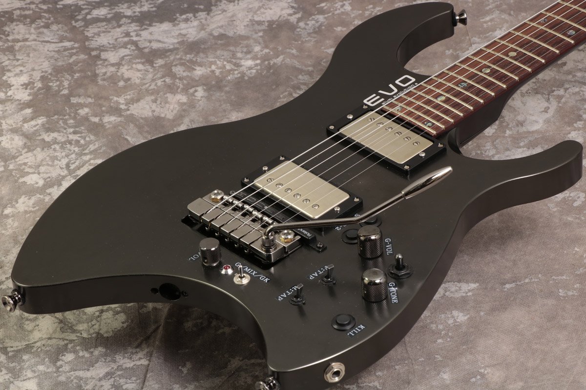 ギター EVO 0202z EVO 0202Z MNB (Mid Night Black) McCarty Fixed Proto -Clean- - YouTube