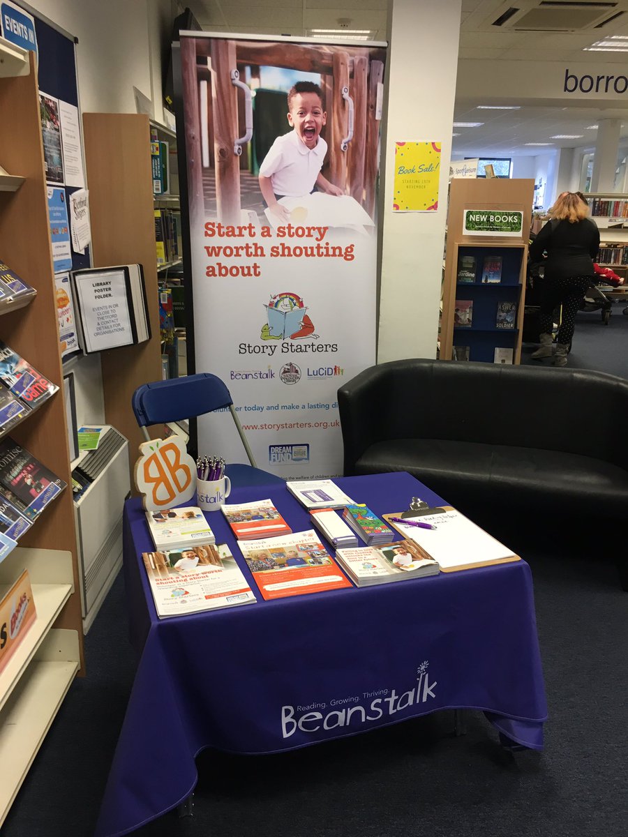 Here at Thetford Library until 1pm - do drop in for a chat or to sign up to become a volunteer reading helper in the area <a href="/beanstalkreads/">Coram Beanstalk</a> <a href="/bishop_primary/">Bishop's Primary</a> <a href="/MillenniumLib/">Norfolk & Norwich Millennium Library</a> <a href="/ThetfordAcaduk/">ThetfordAcademyUK</a> <a href="/StoryStartersUK/">Story Starters</a> <a href="/TandBTimes/">Thetford and Brandon Times</a> <a href="/JarroldBooks/">Jarrolds Books</a> <a href="/EADT24/">East Anglian Daily Times</a> <a href="/thetfordgolf/">Thetford Golf Club</a> <a href="/DAThetford/">Dad's Army Museum</a> <a href="/ThetfordGC/">ThetfordGardenCentre</a>