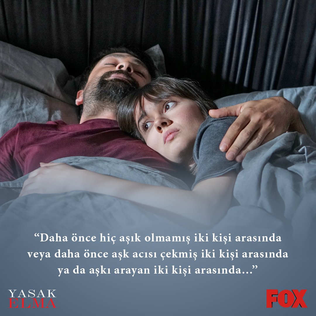 Aşk eşitler arasında yaşanıyor... ❤ #ZeyAl #YasakElma fox.com.tr/Yasak-Elma/izle