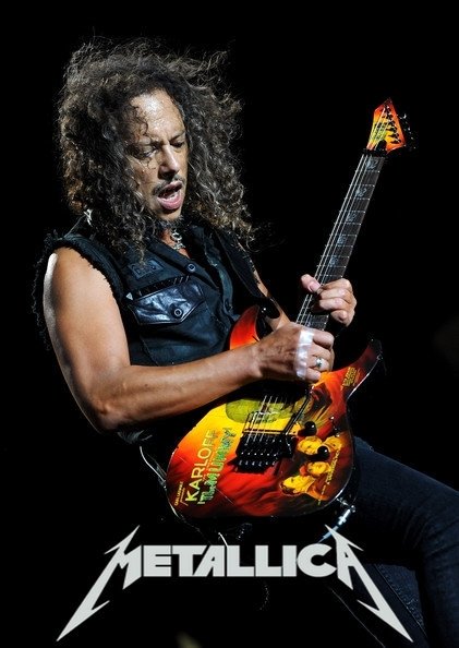 Happy birthday Kirk Hammett      