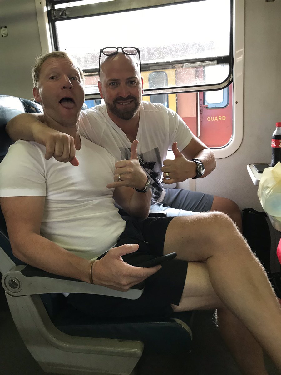 FulhamJon's tweet photo. Hey @englandcricket this is how you travel after your playing days are up. https://t.co/2Dd4Wfy0XP