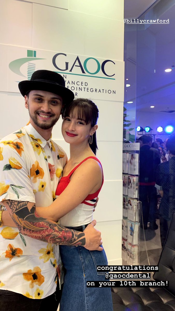 jpreseenjoyer's tweet photo. Billy and Coleen at the grand opening of the 10th state-of-the-art GAOC Dental Clinic at Ayala Malls Vertis North.
#BiCol #BillyAndColeen #BiColForever https://t.co/uFuzMZ5KUs