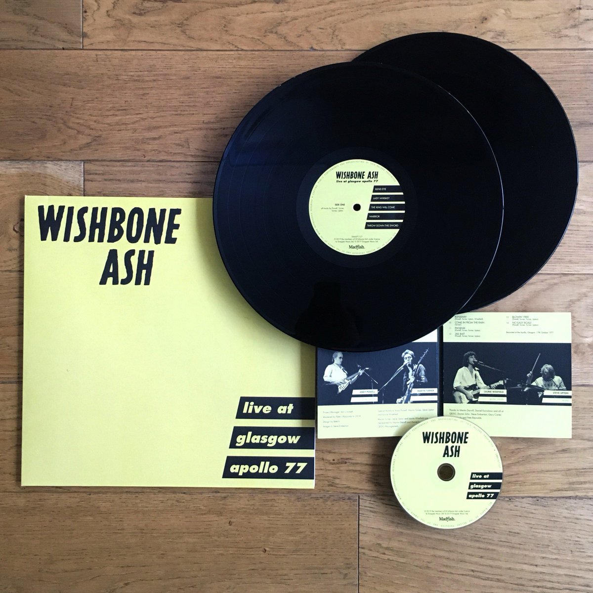 MartTurnerMusic's tweet photo. COMING SOON   Classic Wishbone Ash concert "Live at Glasgow Apollo ' 77", recorded live during the "Front Page News" tour. 1CD or 2LP recently mixed from original multi-track tapes from Martin Turner's personal archive. Available to purchase online soon - watch this space. https://t.co/NfMO8MgHi2