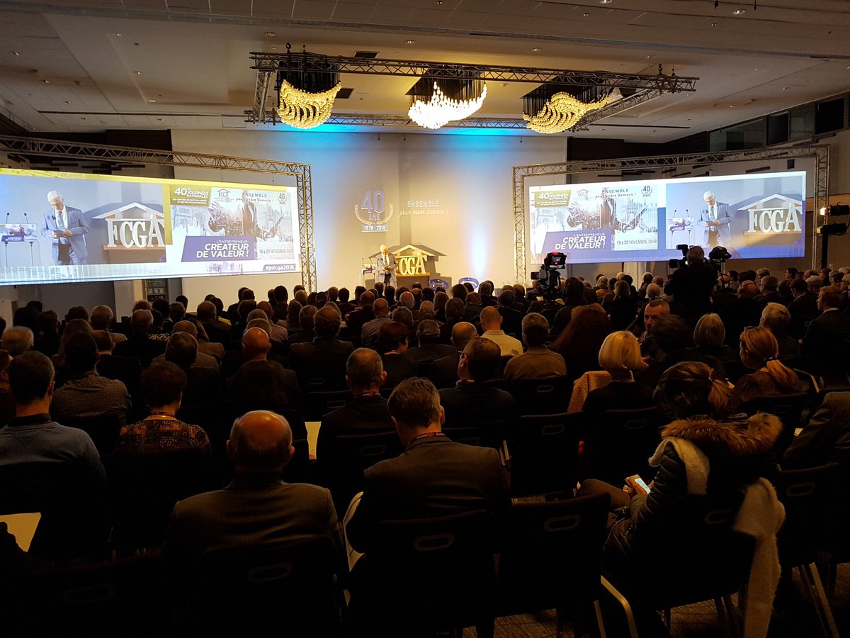 FederationCGA's tweet photo. Une salle comble et attentive pour les #jnfcga2018 https://t.co/eqhJANGPfQ