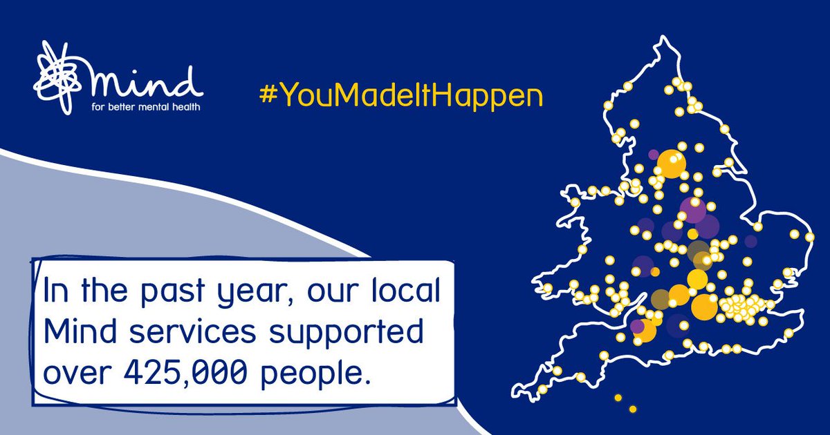 Mind (@MindCharity) on Twitter photo 2018-11-19 08:30:06 Our new annual review shows how we’ve made a real difference locally and nationally in 2017/18. Read it here > bit.ly/2qIFl5h #YouMadeItHappen Our new annual review shows how we’ve made a real difference locally and nationally in 2017/18. Read it here > bit.ly/2qIFl5h #YouMadeItHappen