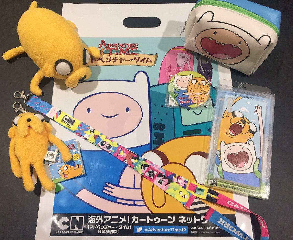 梅田ロフト No Twitter アドベンチャー タイム ポップアップショップ アドベンチャー タイム のグッズを税込2 160円以上お買い上げで ショッパー プレゼント中 また 税込5 400円以上お買い上げの方には ネックストラップ もプレゼント