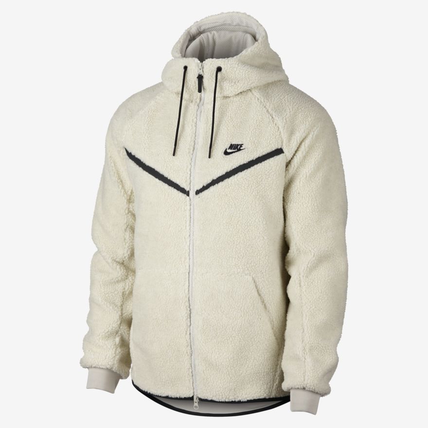 nike sportswear windrunner sherpa
