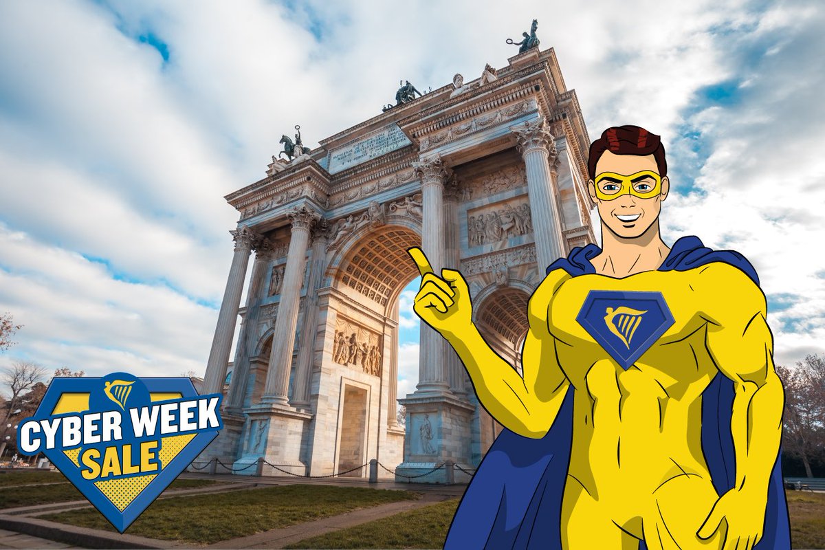 Ryanair's tweet photo. 🚨 Cyber Week Competition Alert 🚨

To celebrate the launch of #RyanairCyberWeek - we're giving away a €100 voucher to use on our incredible daily deals on https://t.co/LTBSLn5QzB 👏

To enter, just RT and tell us which European city RyanairMan has flown into this morning 🛫👊 https://t.co/KlWzMRj54C