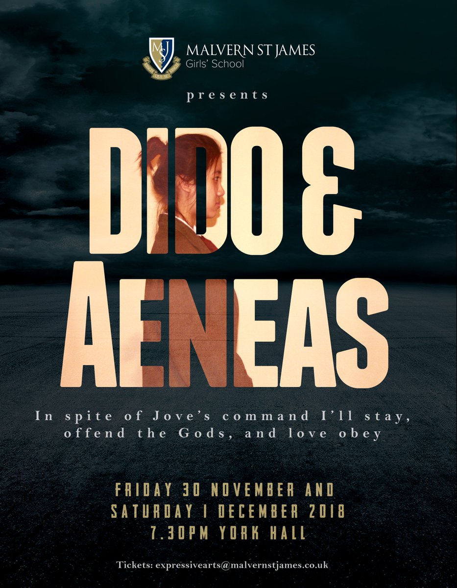 MSJ_ExpressArts's tweet photo. "In spite of Jove's command I'll stay, offend the Gods, and love obey." @MalvernStJames #opera #drama #countdowntoopeningnight https://t.co/PxSiHJpVu6