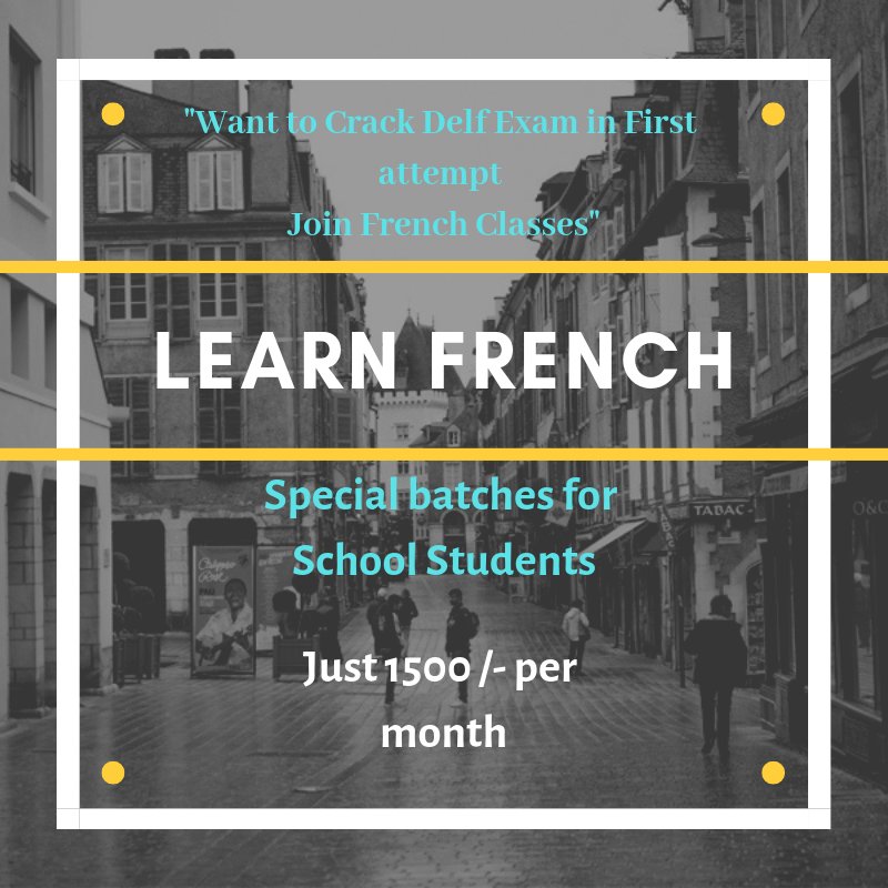 languages_guru's tweet photo. Learn #French #Language from #foreignlanguageguru. Best #Foreign Language #Institute in #Delhi. #Students Can Apply Now. Get your Phone and Type Foreign Language Guru Register Now to get #free Demo #Classes. 
Contact us for your query at 8373935745
https://t.co/aeniZ0XUUW https://t.co/CEtkzqfWVw
