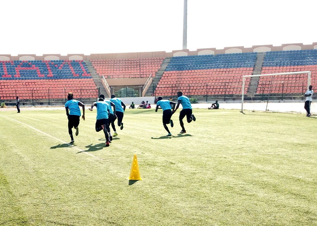 united_gombe's tweet photo. Some selected clips from our morning training. #BackToNPFL
We're United!
We're Savannah Scorpions! @SportFlames_ @raskytwitty @felele247 @ScoreNigeria1 @NPFL_News @Rabark @9ja_sports @soccermaxng @salihuab2 @AhmedfreshYusuf @ShehuDikko @SPORTDISCIPLE @ibro_lab https://t.co/xcMr6hVONV