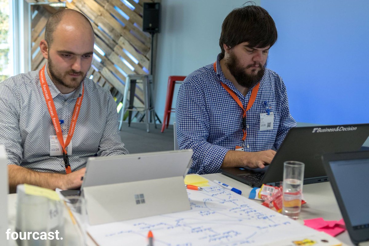 BDBELGIUM's tweet photo. Yes, we can … create a Chatbot for your business in just a single day. We proved that at the Fourcast Chatbothon, a 1-day workshop/hackaton @Google Brussels. The best news: our 2nd spot earned us no less than 500 € for Google Cloud platform! #chatbothon #GoogleHome https://t.co/tprODLduKu