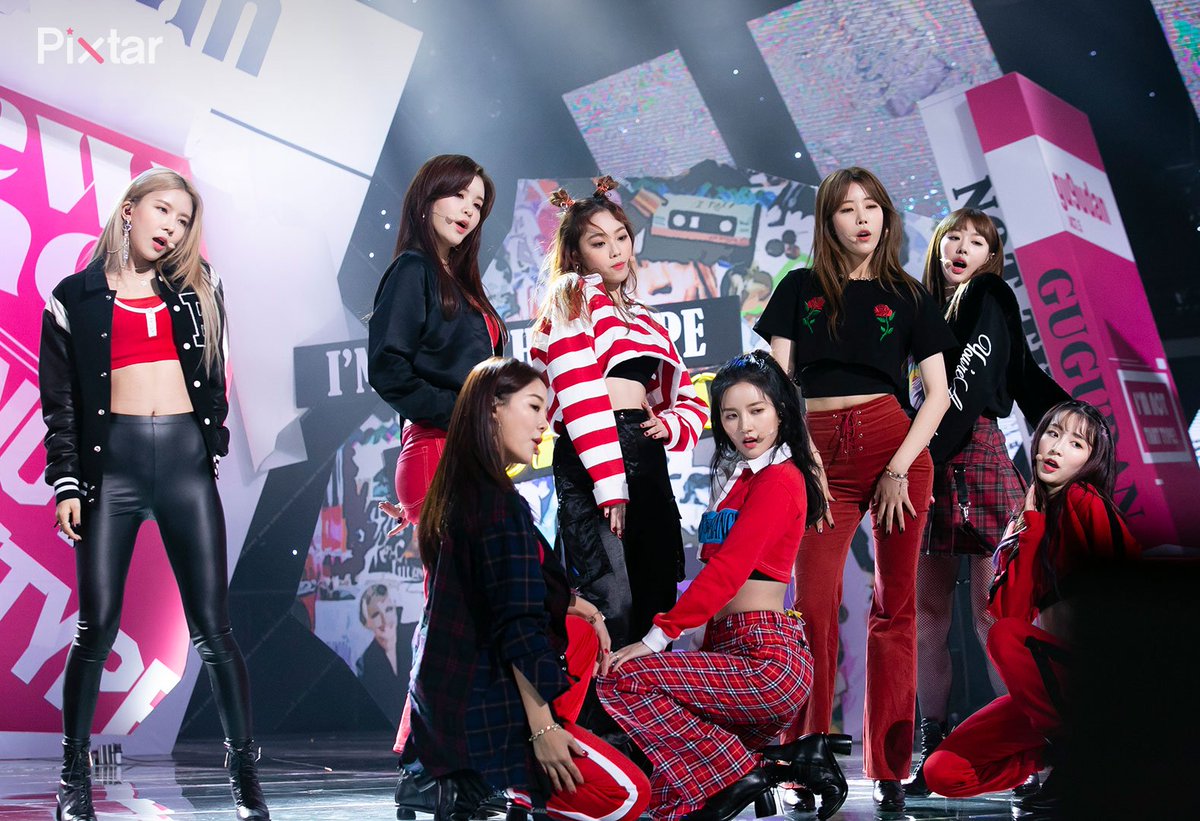 Pixtar_official's tweet photo. #구구단 #인기가요 #gugudan #NotThatType #pixtar https://t.co/W43gPiO8Rf