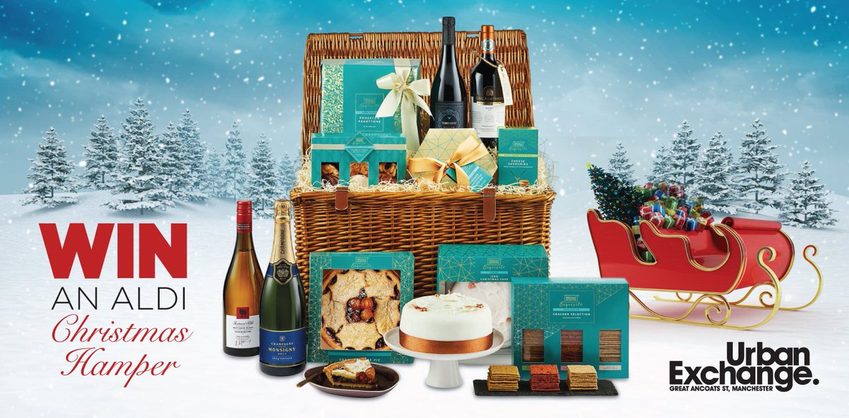 Urban_Exchange's tweet photo. 'Tis the season to be giving, so we're giving you the chance to #WIN a Chrsitmas Hamper from Aldi!

To enter, simply like and retweet this post - and make sure you're following us at @Urban_Exchange 🎅🏼☃️

T&amp;Cs apply, find out more: https://t.co/TJb3guNXjT https://t.co/3zHhfSaxtS