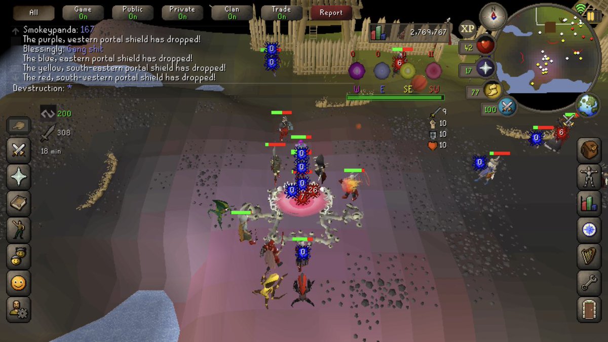 Devstruction1's tweet photo. Time to end my #DXPWeekend with some afk Pest Control on #OSRSMobile https://t.co/G9Z1miO5w9