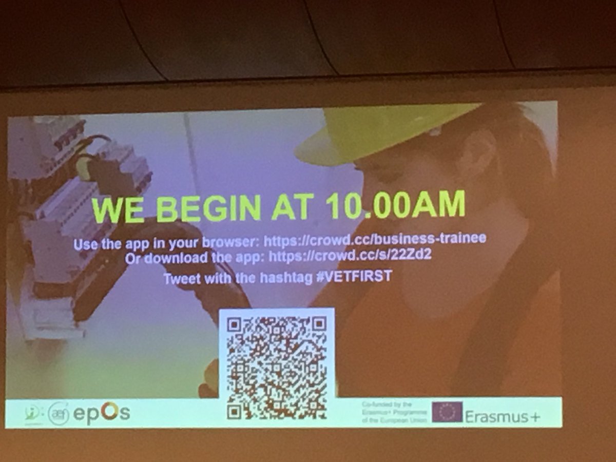 aef_europe's tweet photo. #VETFirst la conférence nationale belge sur les stages en entreprise va commencer https://t.co/aFbflAhEfc