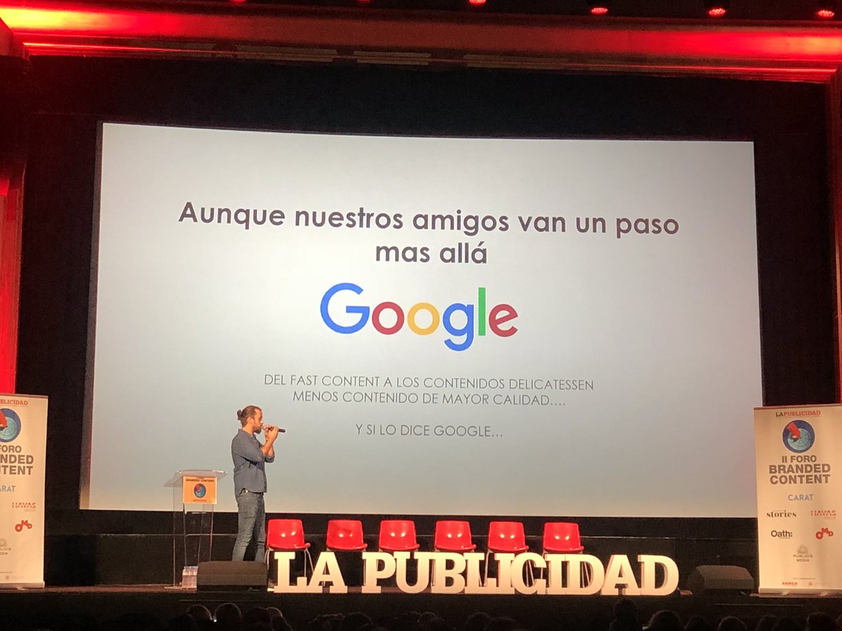 Barbara_Bravo's tweet image. Ahora creamos #FastContent para usuarios que se han convertido en #FastUsers, pero los contenidos deben ser premium. #ForoBrandedContent @AGV_78 @OMD_Spain