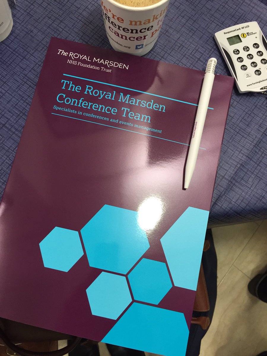 V excited to be at <a href="/royalmarsdenNHS/">The Royal Marsden NHS Foundation Trust</a> Haemato-Oncology study day feat a couple of talks from my colleagues at <a href="/KingsCollegeNHS/">King's College NHS</a>